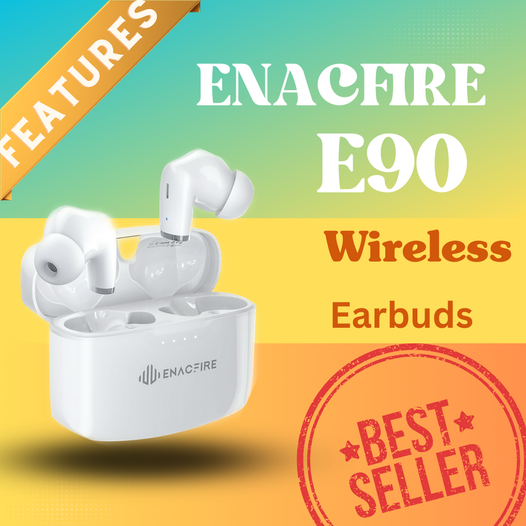 Unleash Your Sound with ENACFIRE E90 True Wireless Earbuds