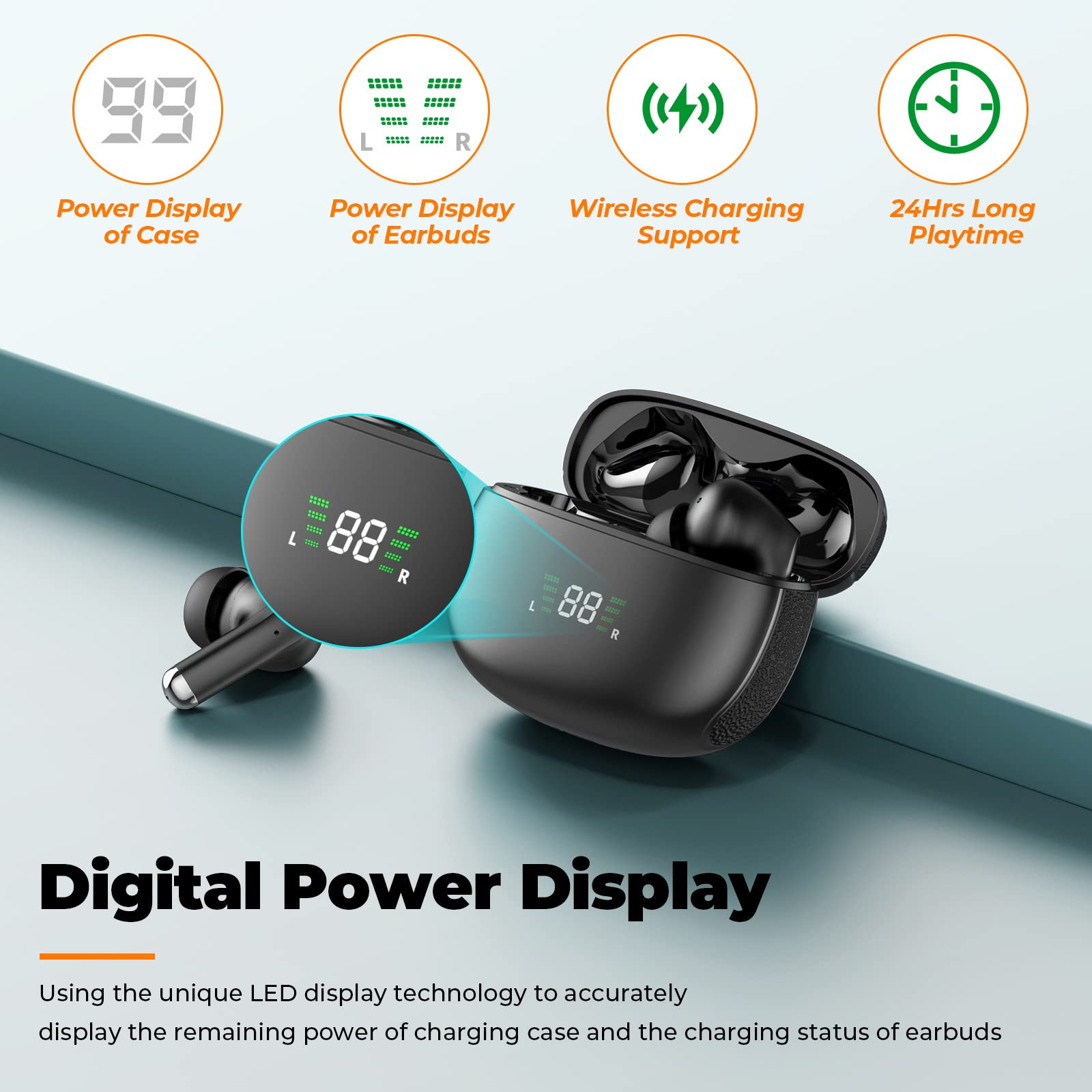 ENACFIRE A12 ANC Wireless Earbuds