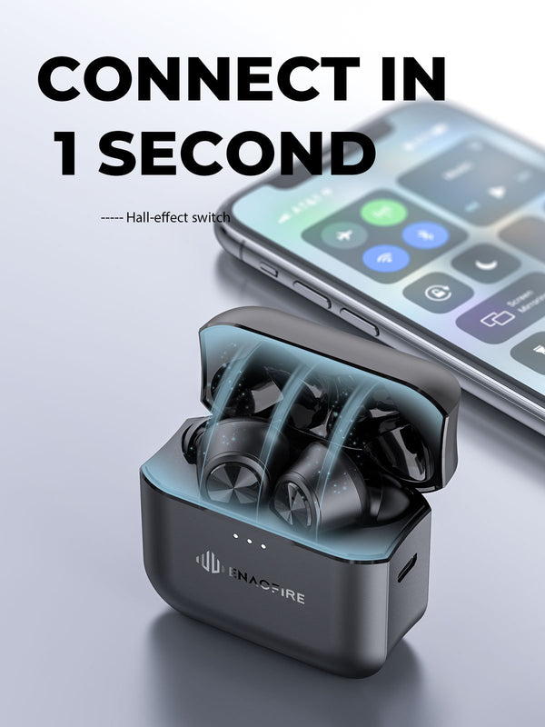 ENACIFRE F2 Wireless Earbuds - connect in one second
