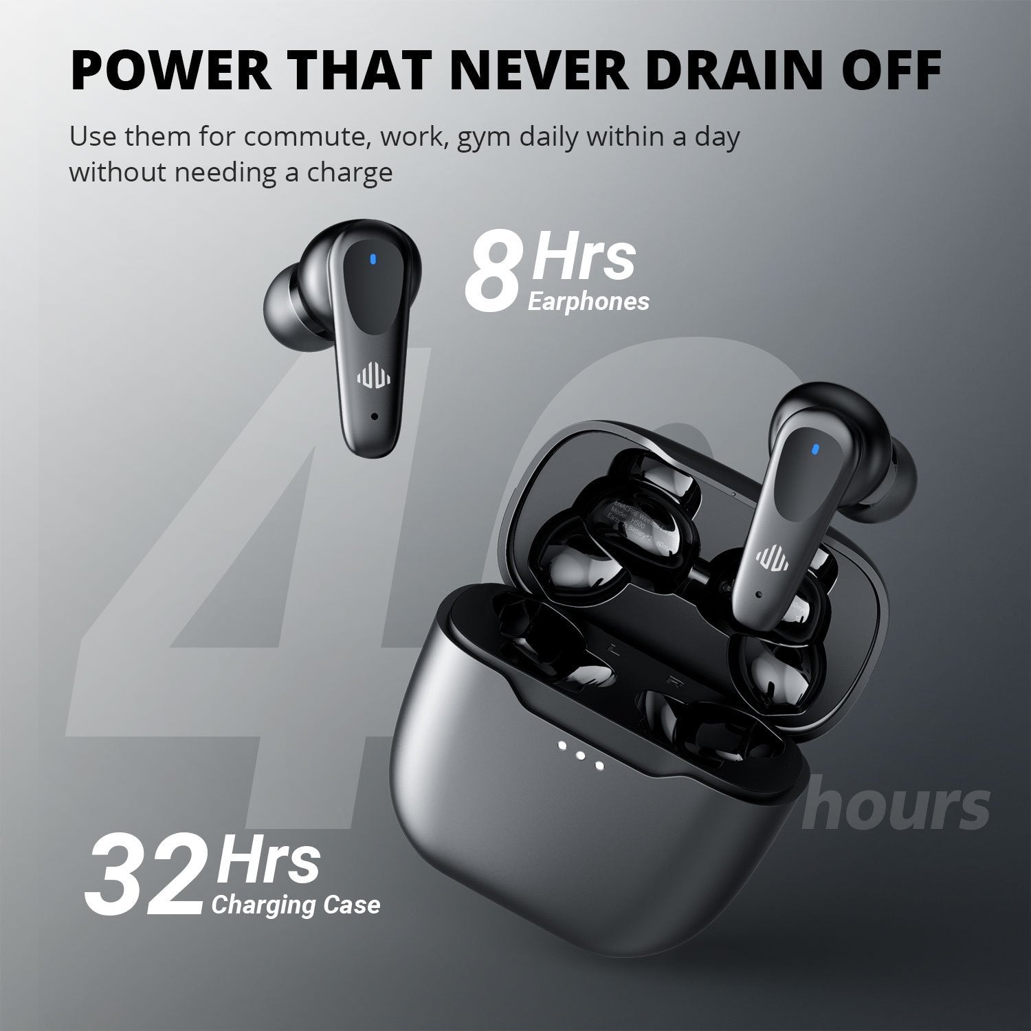 ENACFIRE H500 Wireless Earbuds HFP/AVRCP/A2DP/SPP/ACC/SBC Support